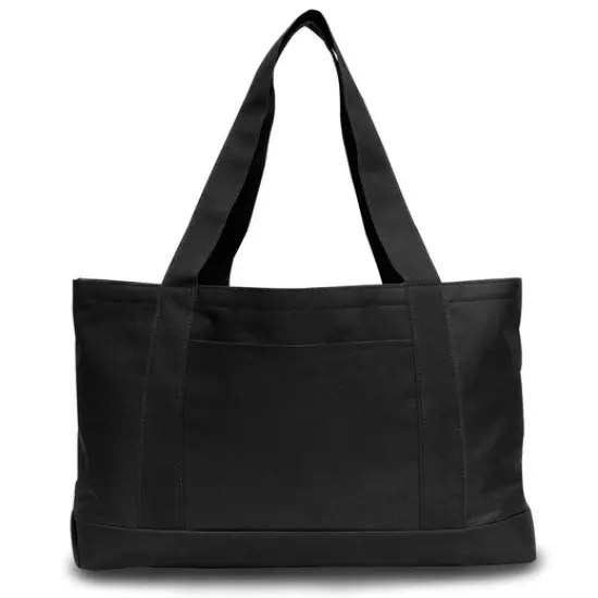 Liberty Bags&reg; P & O Cruiser Tote BLACK/ BLACK {1}
