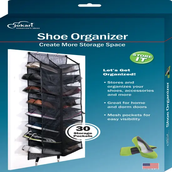 Shoe Organizer - Create More Storage Space {5}
