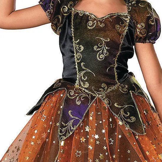 Girl's Elegant Witch Costume {3}