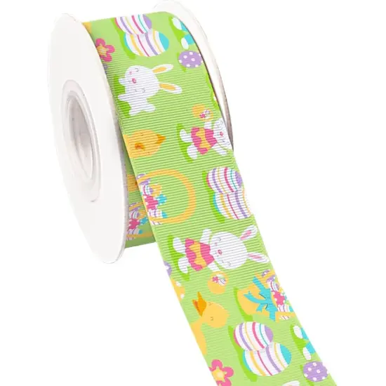 Decorated Easter Egg Ribbon 2.5" x 10 Yards {5}