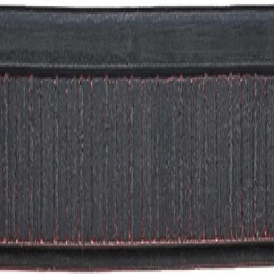 Square Textured Brown Picture Frame - UV Acrylic, Foam Board Backing, Hanging Hardware {3}