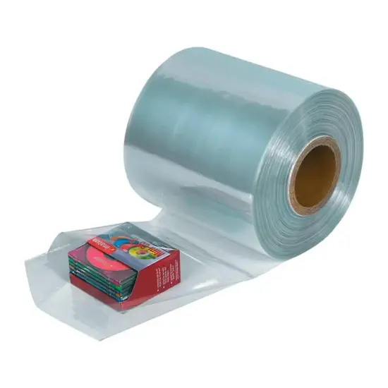 100 Gauge Pvc Shrink Film Tubing 8" x 1500 Yards {5}