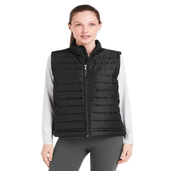 Tasc&reg; Ladies' Quilted Puffer Vest BLACK {4}