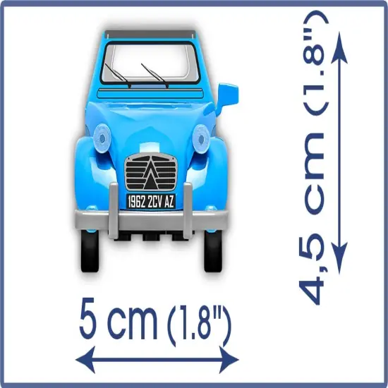 COBI Youngtimer Collection Citroen 2CV type AZ Vehicle {4}