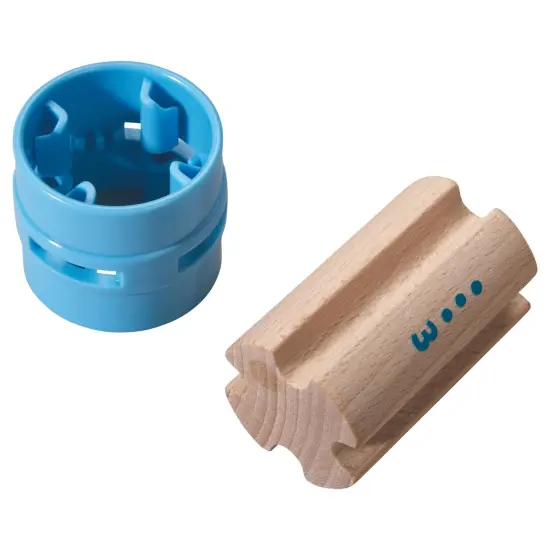 HABA Ball Track Columns Expansion 10 Piece Set - Elevate Your Kullerbu Ball Track Adventure - STEM Toys & Marble Run Building Sets for Kids Ages 2-8 Multicolor {4}