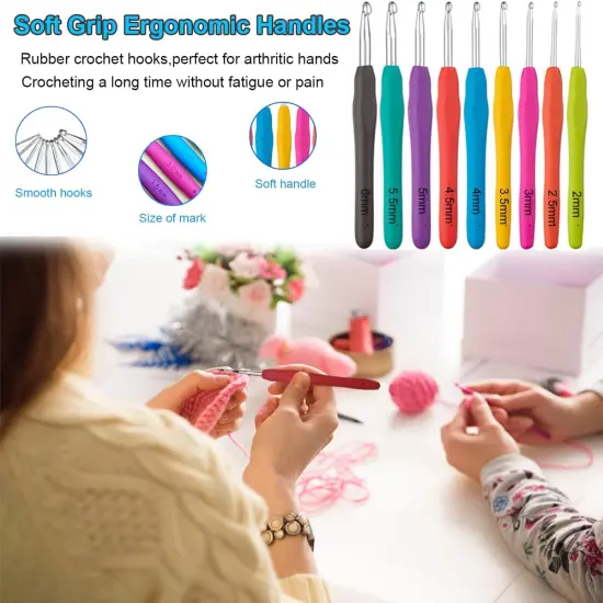 102pcs Crochet Hooks Set {2}