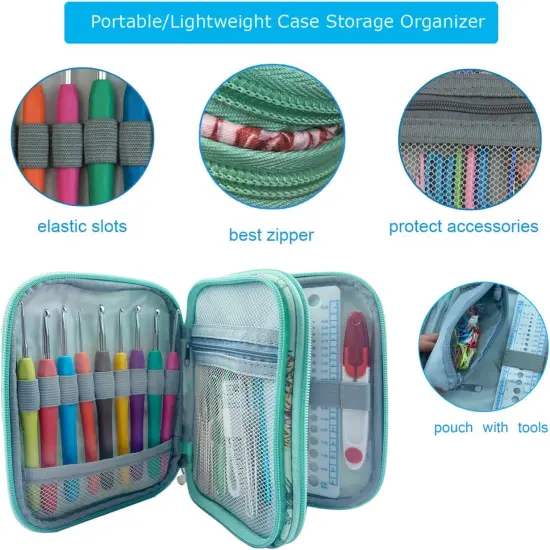 102pcs Crochet Hooks Set {4}