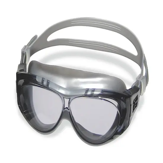 Swim Central Cub Sports Swimming Pool or Spa Children's Goggles - 6" - Black and Gray {4}