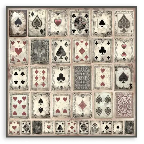 Stamperia BackgroundsDouble-Sided Paper Pad 8"X8" 10/Pkg-Master Of Magic, 10 Designs/1 Each {4}