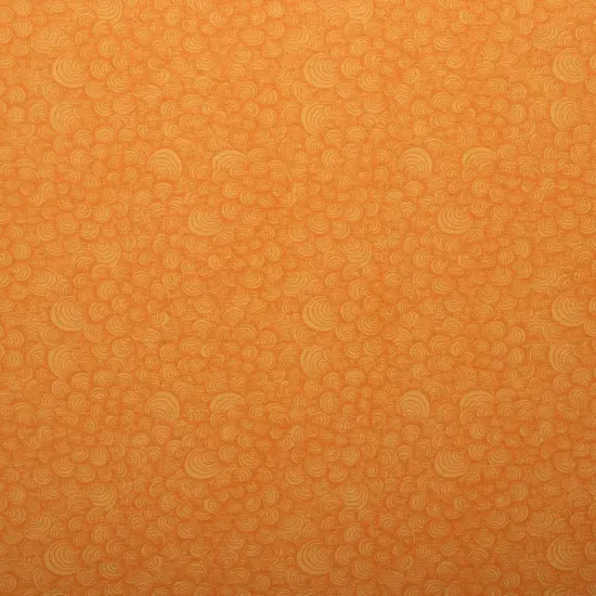 Mook Fabrics Swirly Flannel Fabric [108 in. Wide] - By The Yard Burnt Orange {1}