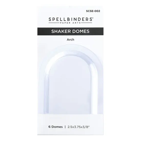 Spellbinders Shaker Dome 6/Pkg-Arch {1}