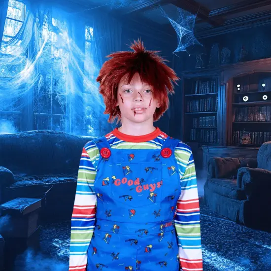 Evil Doll Child Costume Wig | One Size {5}