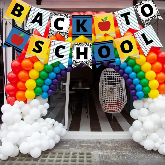 2 Pcs Back to School Banner Decorations {2}