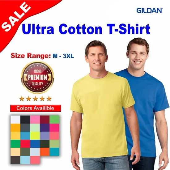 Gildan&reg; Ultra Cotton T-Shirt Cherry Red {2}