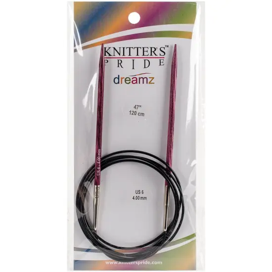 KnitPro-Dreamz Fixed Circular Needles 47"-Size 6/4mm {1}