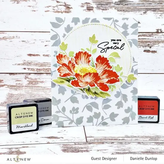 Build-A-Flower: Candystripe Cosmos Layering Stamp & Die Set {4}