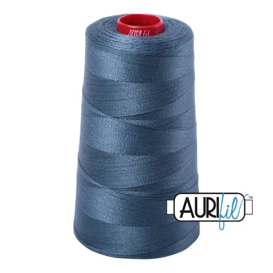 Medium Blue Grey (1310) | 12wt Cone (1750M / 1914Y) | Aurifil Thread {1}