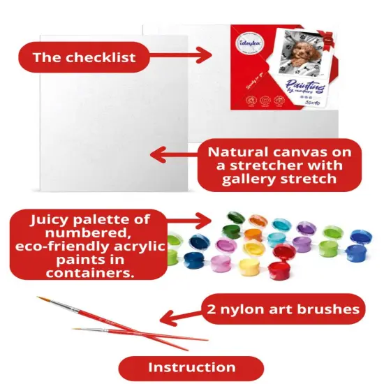 Painting by Numbers kit Train home KHO2510 {3}