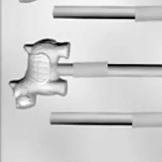 Scottie Dog Shaped Chocolate Lollipop Mold {3}