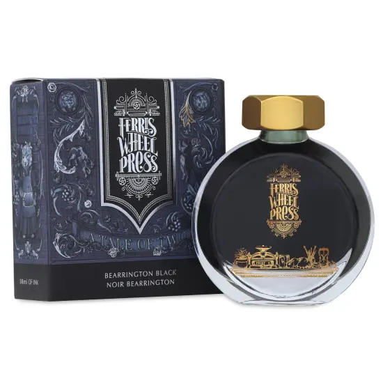 Ferris Wheel Press Fountain Pen Ink - Bearrington Black, 38 ml {1}