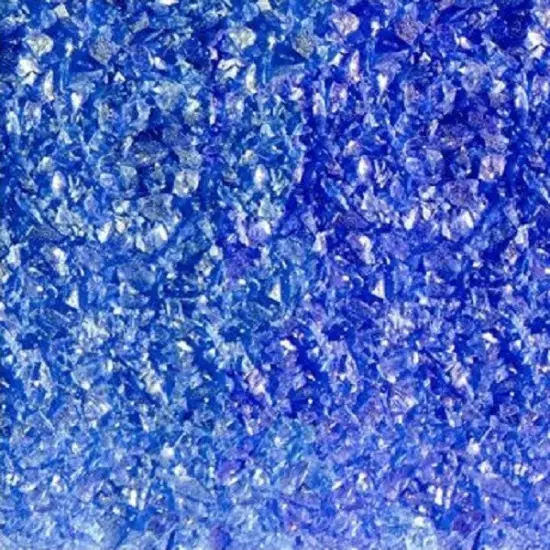 Oceanside Fusible Glass Frit Medium Dark Blue 96 COE - 8.5oz Jar (136) {1}