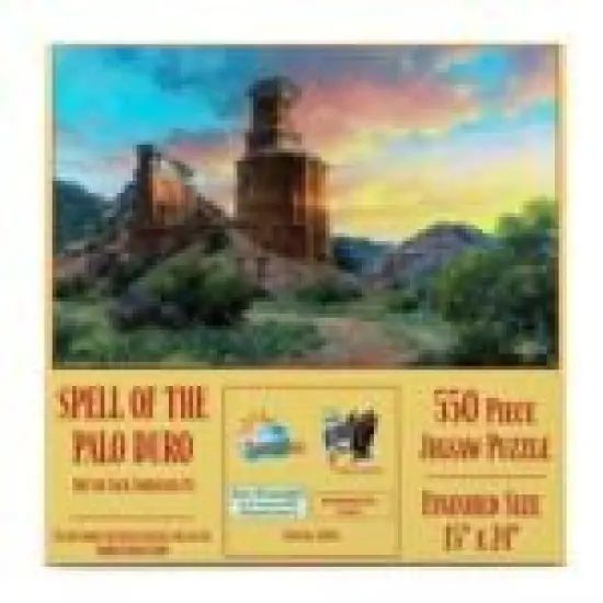 Sunsout Spell of the Palo Duro 550 pc Jigsaw Puzzle 16946 {4}