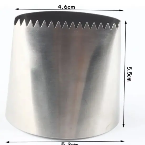 Ribbon Pastry Tip - Stainless Steel {2}