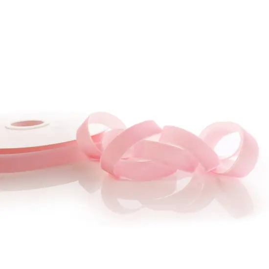 5/8" Velvet Ribbon 123 Pearl Pink {2}
