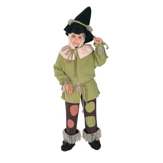 Boy's Scarecrow Costume Perfect for Halloween Fun {2}