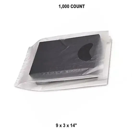 Merchandise Bags 9" x 3" x 14" for Clear {1}