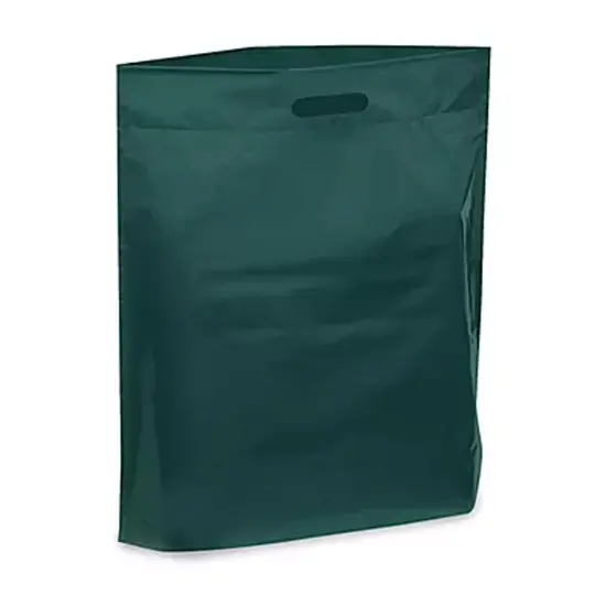 Flexible Die Cut Handle Bags for Every Use for 16 x 19 x 3" Black {5}