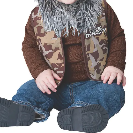 Infant Duck Dynasty Baby Uncle Si Costume {2}