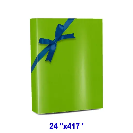 Reliable Solid Wrapping Paper 24" x 417' 60 lbs for Quick Wraps {1}