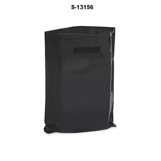 Black Durable Die Cut Handle Gift Bags for 15 x 18" {3}