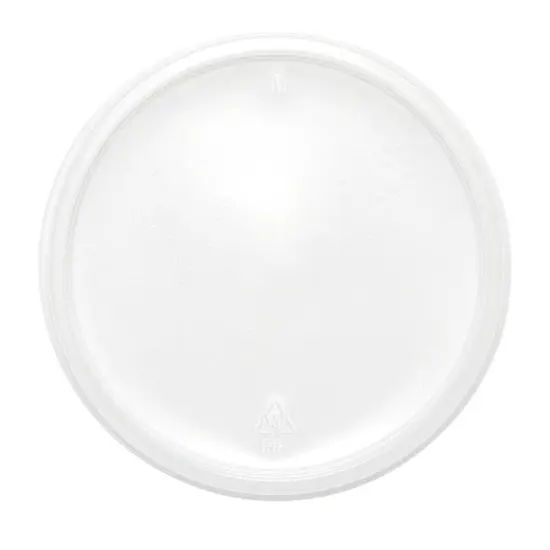 Clear Round Container 4 9/16" x 1/4" {4}