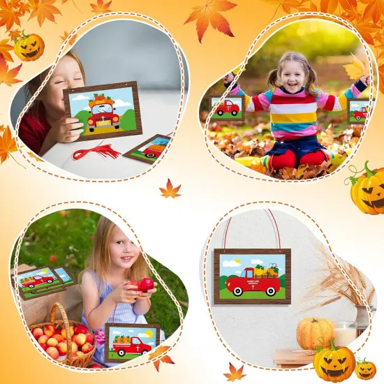 24 Pcs Thanksgiving Fall Pumpkin Religious Crafts Kit {3}