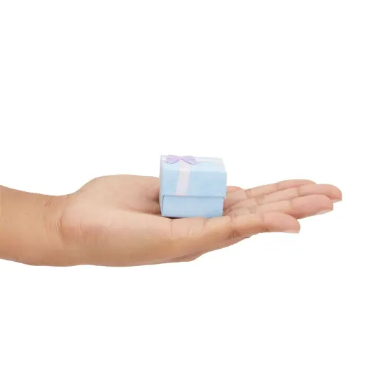 24 Pack Ring Gift Box Set with Bow, Bulk Jewelry Boxes for Anniversaries, Weddings, Birthdays (6 Colors, 1.6 x 1.2 x 1.6 inches) Multicolor {3}