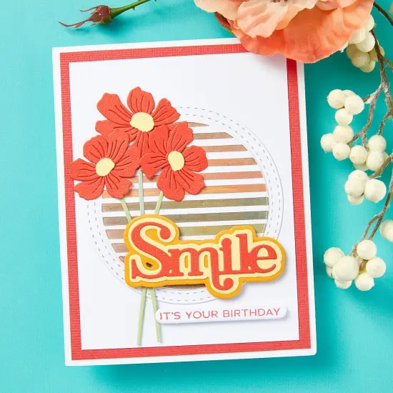 Spellbinders Etched Dies By Lisa Horton-Layered Anemone, Spotlight Frames {5}