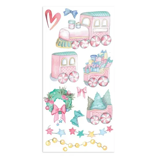 Stamperia Collectables Single-Sided Paper 6"X12" 10/Pkg-Christmas Rose, 10 Designs/1 Each {4}