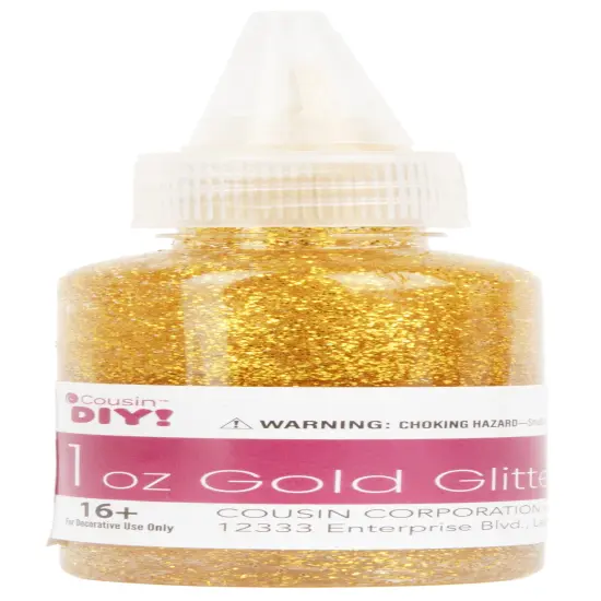 CousinDIY Glitter Glue 25/Pkg-5 Assorted Colors {7}