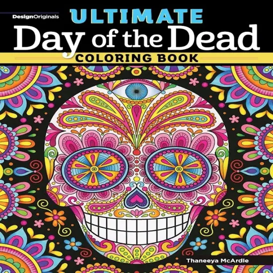 Ultimate Day Of The Dead Coloring Book-Softcover {1}