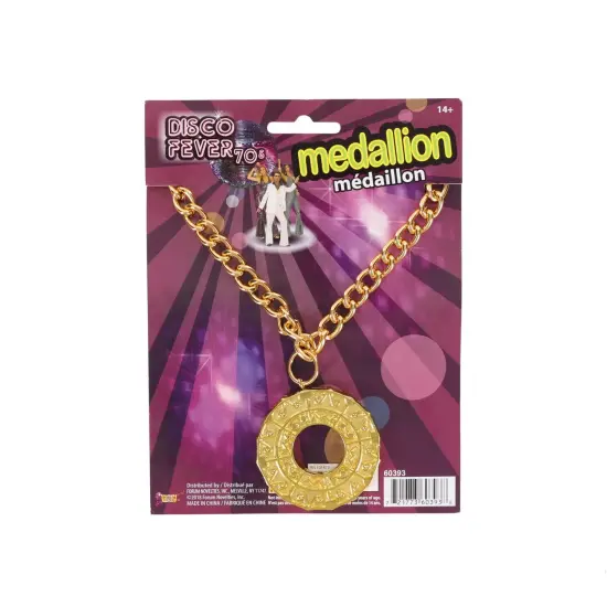 Disco Fever Costume Medallion {3}