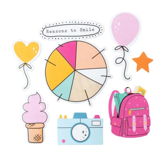 Shimelle Reasons To Smile Paperie Pack-210 Pieces {3}