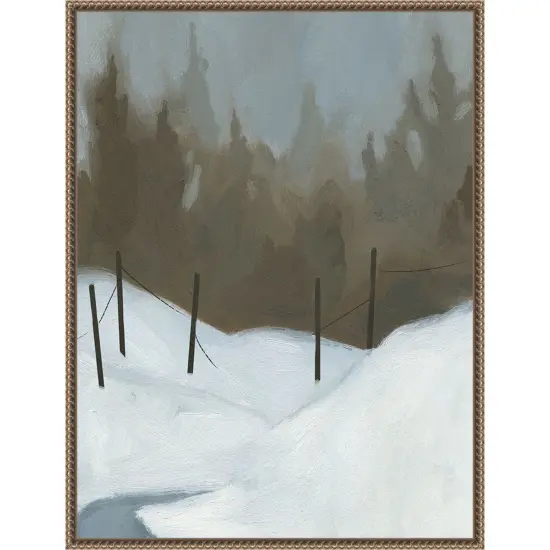 Deep Snow III by Jacob Green Framed Canvas Wall Art {1}