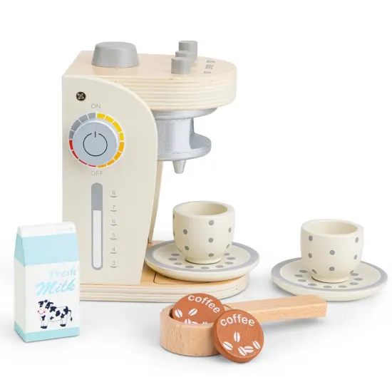 New Classic Toys Coffee Maker Off-White {2}