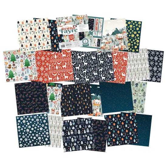 Tonic Studios Art Pad 8"X8"-A Very Festive Fayre {5}