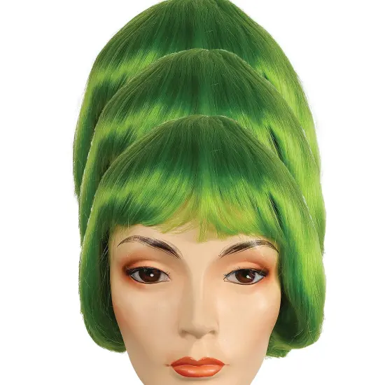 Lulu Bargain Light Green Wig {2}