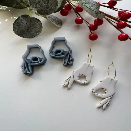 &ldquo;GOTCHA&rdquo; ORNAMENT | INAPPROPRIATE | CLAY CUTTER {6}