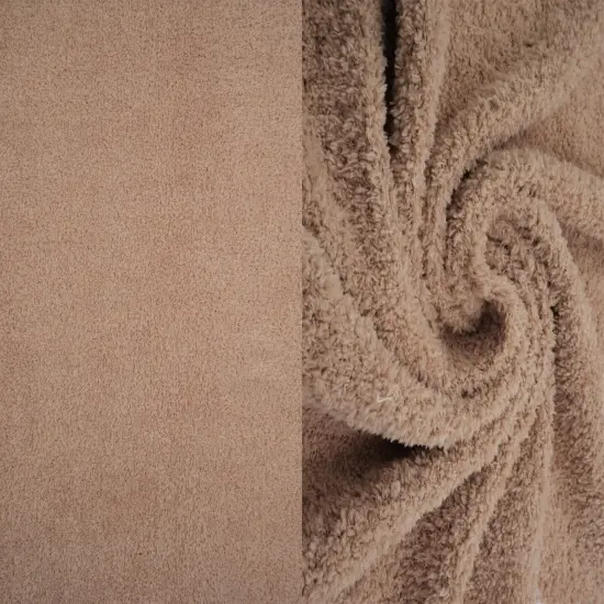 1 Yard Cozy Sweater Knit Fabric, 58/60&Prime; Wide Polyester Spandex Blend MAGENTA {2}