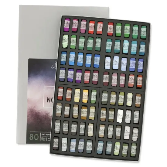 Richeson Soft Handrolled Pastels - Nocturne, Set of 80 {1}